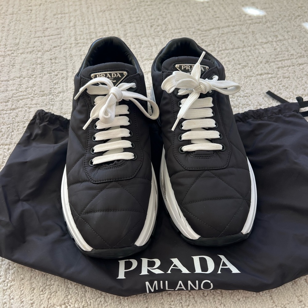 Prada Nylon Sneakers